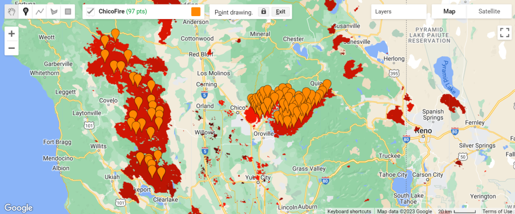 Previsão de incêndios florestais usando PyTorch.
